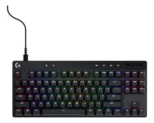 Teclado Para Juegos Logitech G Pro X Tkl Rapid Tenkeyless Bl