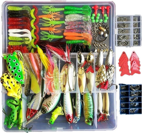 Kit Completo D/accesorios D/pesca Topconcpt 275 Señuelos