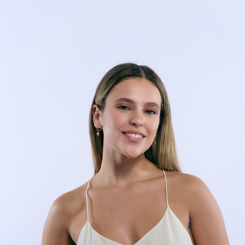 Aretes Acero Inoxidable, Mujer San Valentín Luckyly