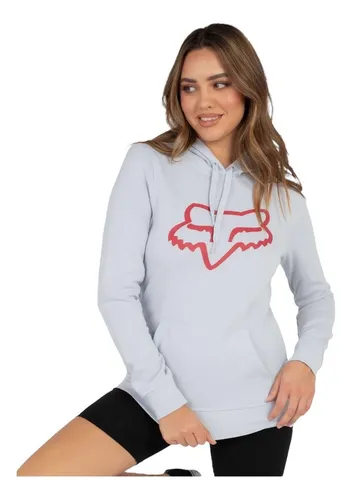 SUDADERA FOX PULLOVER BOUNDARY MUJER ROSA – BE THE RACE