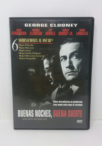 Buenas Noches, Buena Suerte - Dvd - George Clooney