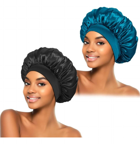 Gorro De Ducha Clásico De Color Liso Para Adulto 3 Pieza