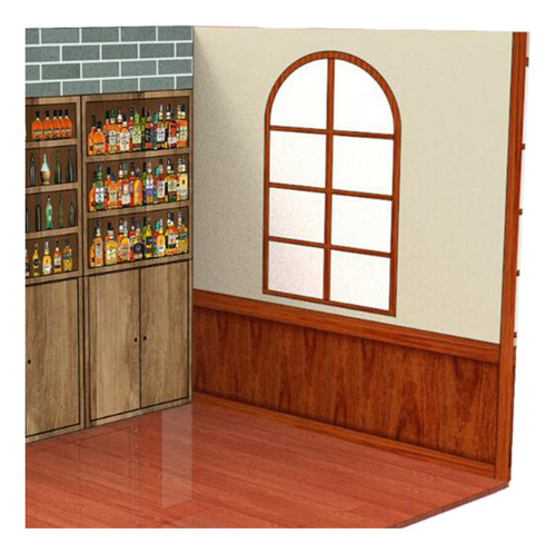Fondo De Modelo De Escena De Fondo Para Figuras Casa De Te