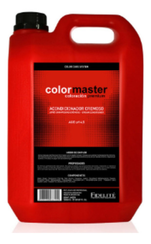Fidelite Acondicionador Cremoso X 5litros Colormaster