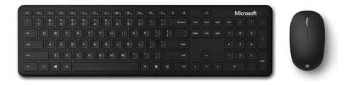 Combo De Mouse Y Teclado Microsoft Escritorio Matte Black