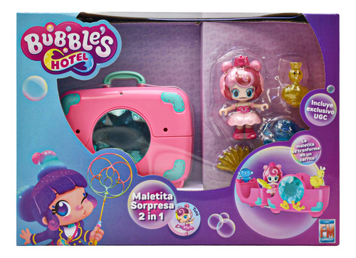 Bubbles Hotel Maletita Sorpresa 2 En 1 Muñeca Tutu Fotorama