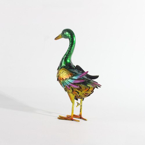 Estátua De Pato Cena De Decoração Externa Interna Vivid