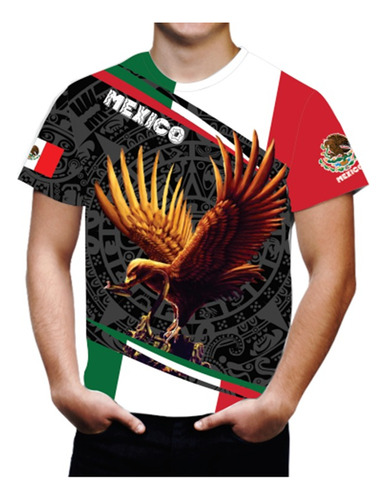 Playera Día De La Independencia Mexicana Caballero Xl Y 2xl