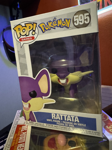 Funko Pop Rattata Pokemon Games Original