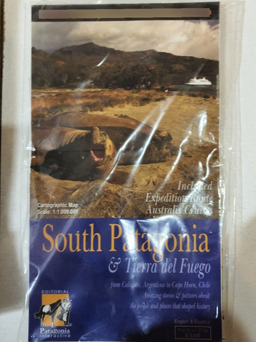 Mapa South Patagonia&tierra Del Fuego-
