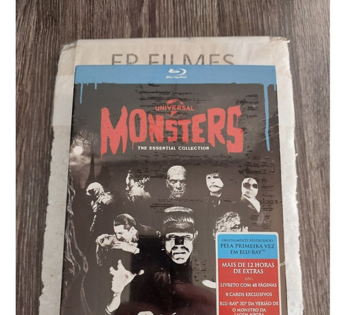 Blu Ray Monsters - Essential Collection 8 Filmes - Digipack 