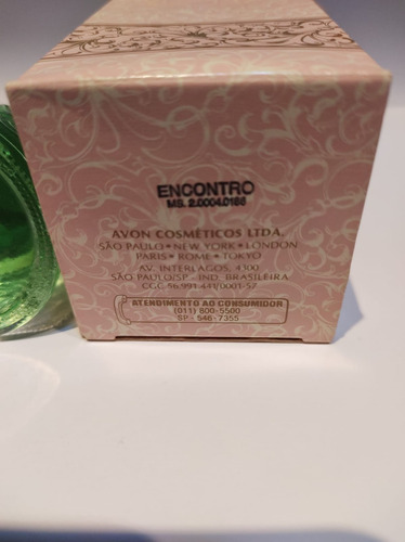 Antigo Frasco De Perfume Avon Dedal 70´s (Usado)