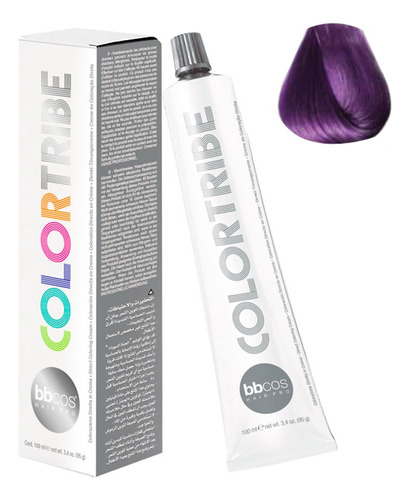      Tintura Fantasía Colortribe Bbcos 100ml Tono Violeta