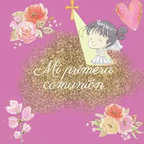 Comprar Libro De Firmas Comunion Niña: Libro De Comunion Personaliza