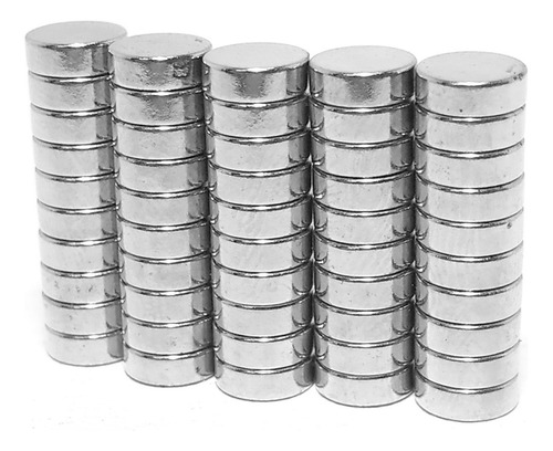 Imã De Neodímio / Super Forte / 6mm X 2mm * 10 Peças