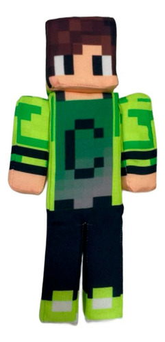 Pelúcia Cadres Streamer Minecraft 30cm - Cosmokids