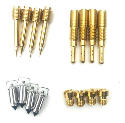 Kit De Reconstrucción De Carburador, Juego De 4 Piezas, Kit