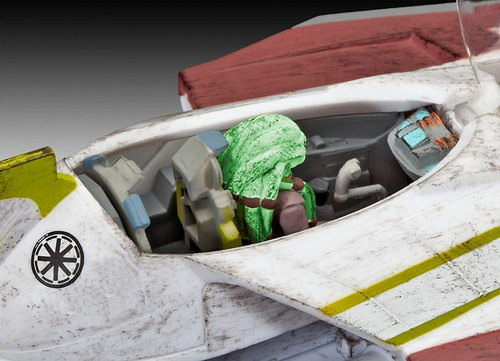 Maqueta Star Wars - Kit Fistos Jedi Starfighter - Easy Click