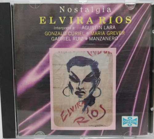 Elvira Rios  Nostalgia Cd La Cueva Musical Mexico