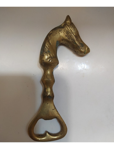 Destapador Antiguo Bronce Caballo (Usado)