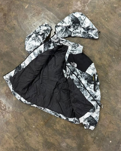 Campera North Face Puffer Camuflada