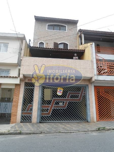 Imagem 1 de 30 de Sobrado Para Venda No Bairro Independência - Sbc - 7143