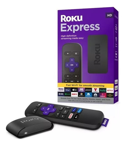 Roku Express Hd Smart Tv Original Full Hd Streaming 