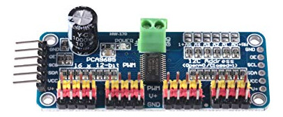 Controlador De Servomotor Pwm De 16 Canales Aceirmc Pca9685