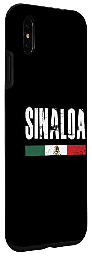 Funda Para iPhone XS Max Sinaloa Mexico Mexican Flag Stat-02