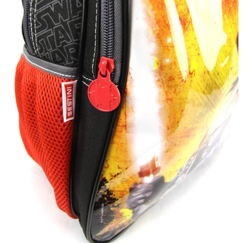 Imagem 3 de 6 de Mochila Escolar Costas Star Wars Darth Vader Sestini 065089