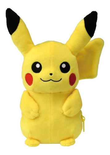 Pokemon Pikachu Peluche Pokebola Reversible Tomy Takara Jap