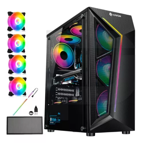 Gabinete Gamer Gamemax Revolt, Vidro Temperado