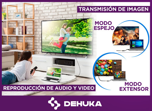 Cable Displayport A Hdmi 1.8 Metros Display Port 4k