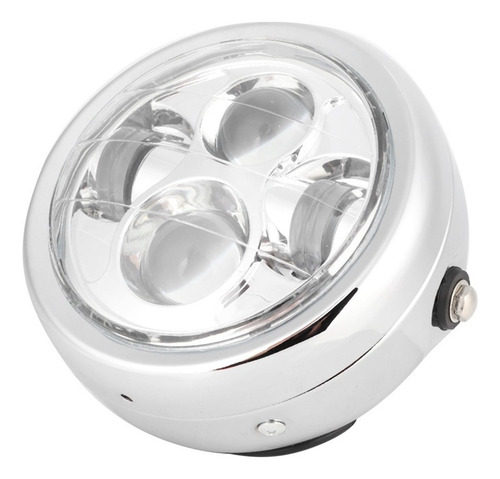 Faro Led Redondo Universal Para Motocicleta