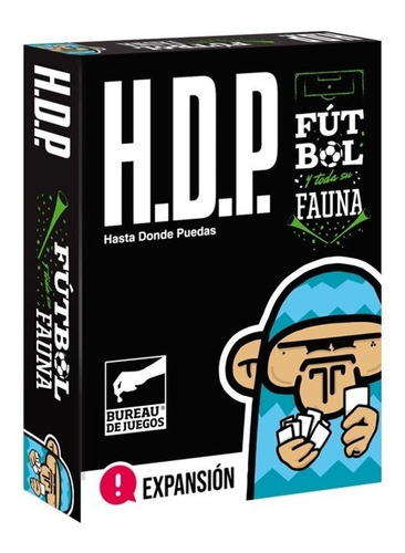 Imagen 1 de 4 de Juego De Mesa Hdp Futbol Y Toda Su Fauna Bureau Muy Lejano