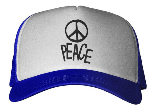 Gorra Peace Simbolo De Paz Frase