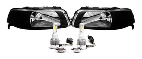 Juego Optica Vw Gol G3 2003 2004 2005 Deportiva +cree Led