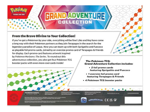 Pokémon Tcg: Grand Adventure Collection Box Ingles Grand Adventure Collection Box Inglés