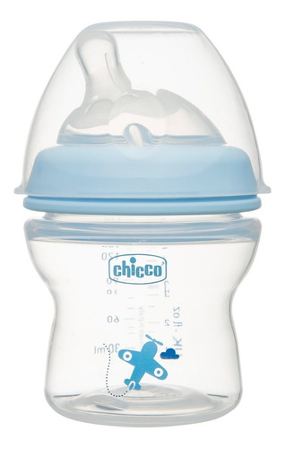 Imagem 2 de 5 de Kit 2 Mamadeiras Chicco Stepup Azul 1 De 150ml E 1 De 250ml