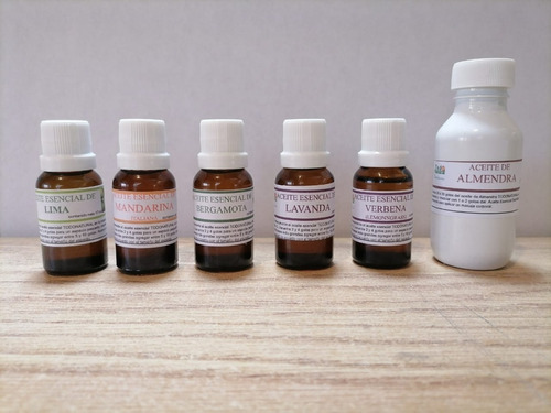Kit De 5 Aceites Esenciales Para Aromaterapia (17ml De C/u)