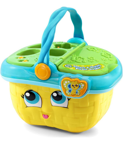 Vtech Leapfrog Canasta De Picnic. Luces, Frases Y Musica. Color Amarillo