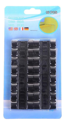 Clips Organizadores De Cables Con Pegamento 3m 16 Piezas