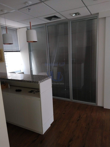 Imagem 5 de 11 de Sala De 120m² No Jardins, Todo Equipada E Mobiliada, Pronta Para Uso !! - V-1950