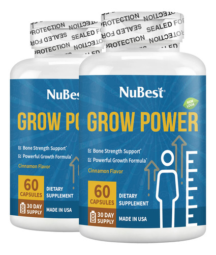 Grow Power De Nubest - Frmula De Potencia Extra Para Huesos