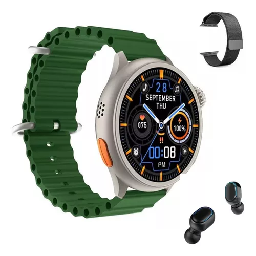 Relogio Digital Smartwatch Lançamento C/ Nfc Para Pagamento