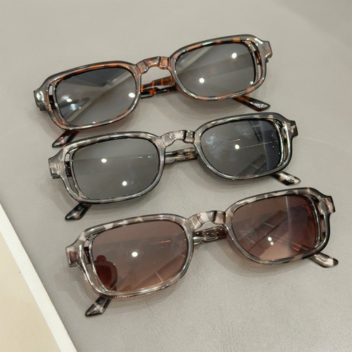 Gafas De Sol Modernas Con Montura Pequeña, Cuadradas, Gafas