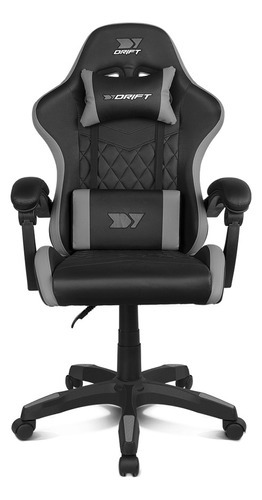 Silla Gamer Drift Dr35 Light Gray Color Gris