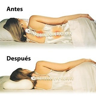Imagen 5 de 9 de Almohada Cervical Inteligente Viscoelastica C/funda