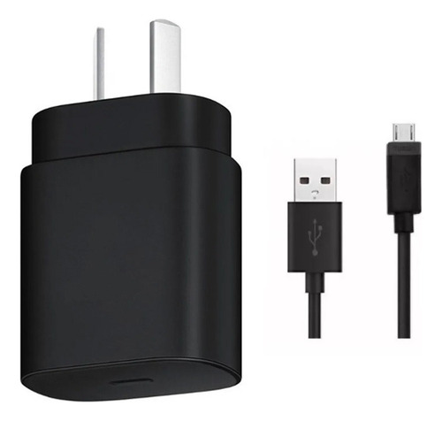 Cargador + Cable Turbo Power Micro Usb Motorola E6 / E6 Plus