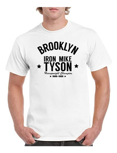 Playera Iron Mike Tyson Boxing 1986 Box Champ Brooklyn V2